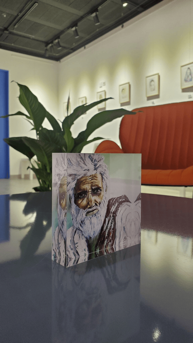 Impression sur verre acrylique - India