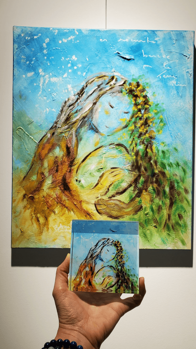 Impression sur verre acrylique - En sécurité