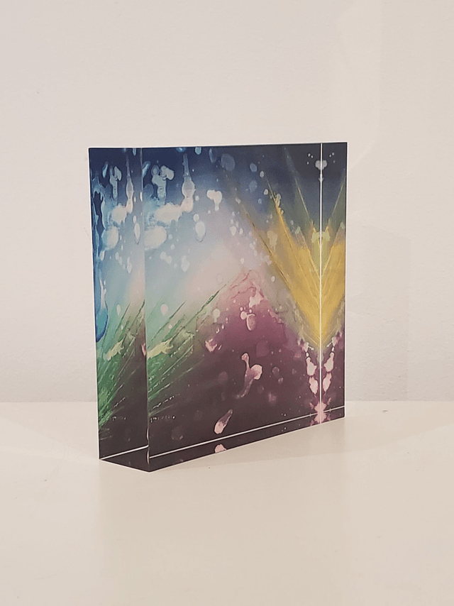 Impression sur verre acrylique - Univers