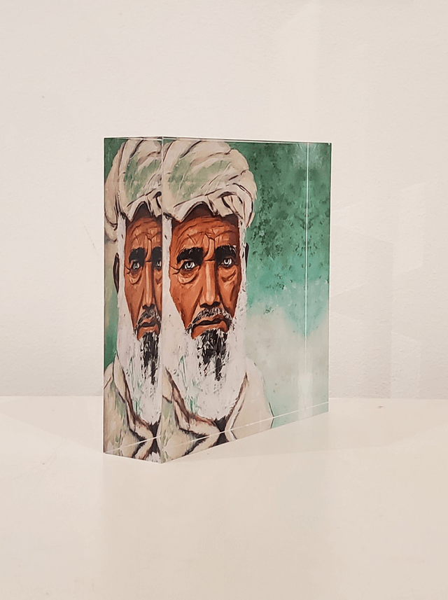 Impression sur verre acrylique - Omar