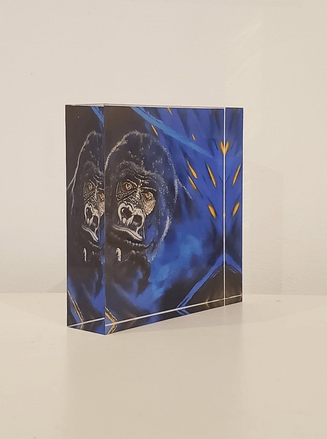 Impression sur verre acrylique - Pensées