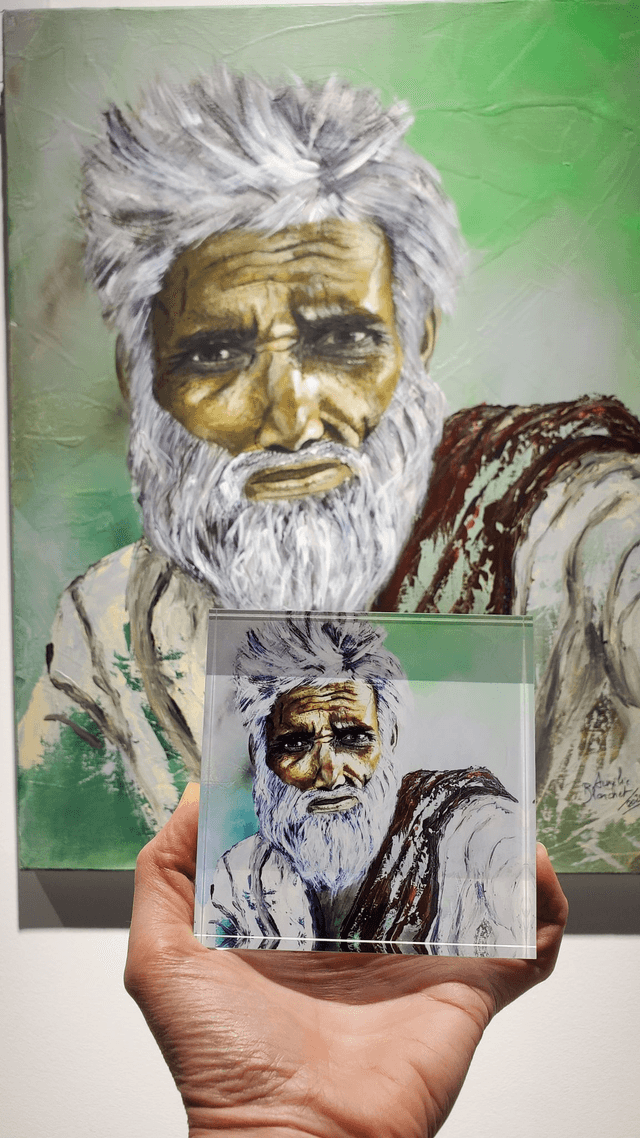 Impression sur verre acrylique - India