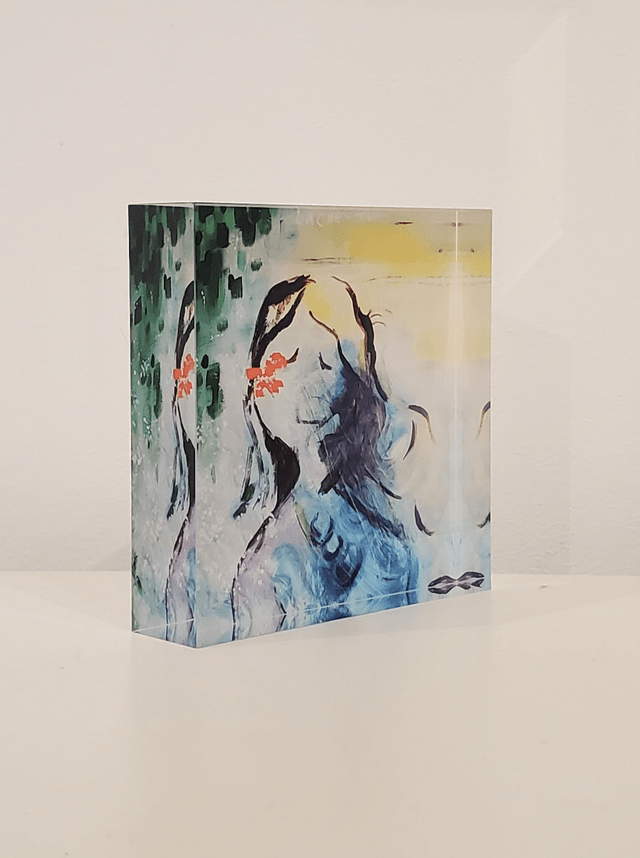 Impression sur verre acrylique - Lâche-toi la grappe