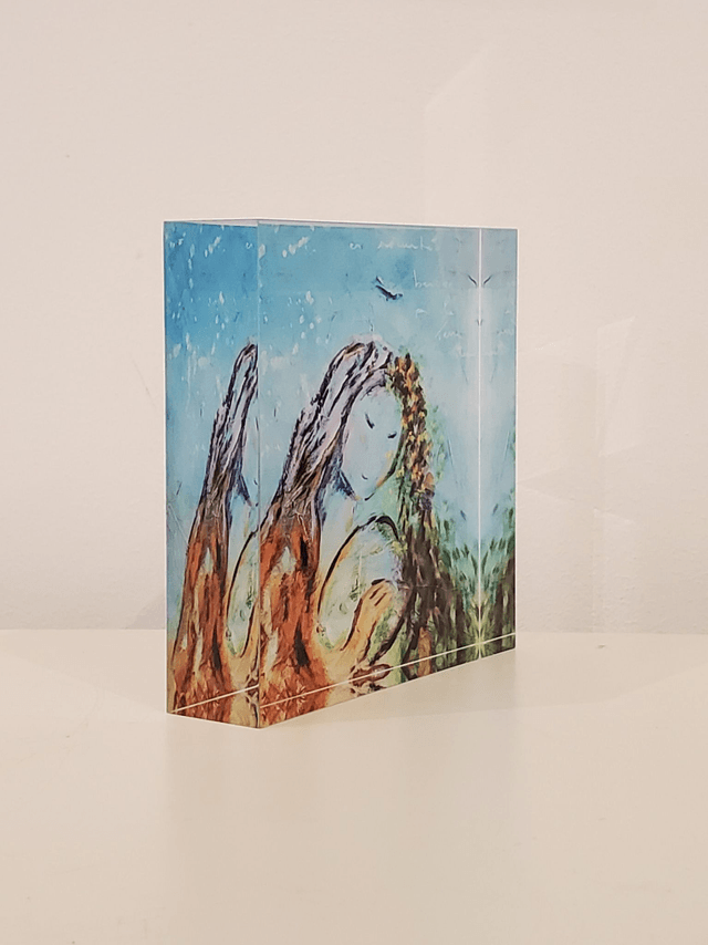 Impression sur verre acrylique - En sécurité