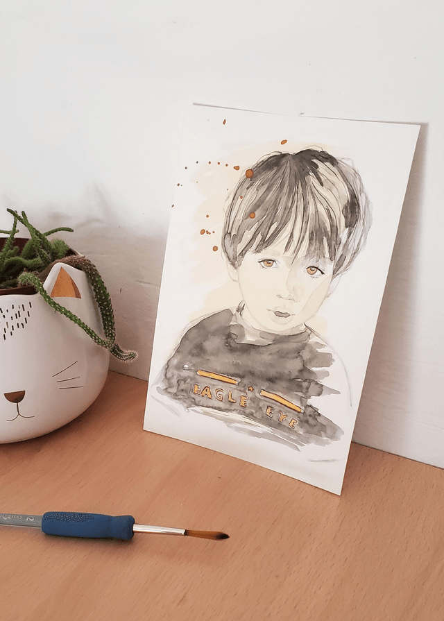 [1923F] Regards d'enfants 9
