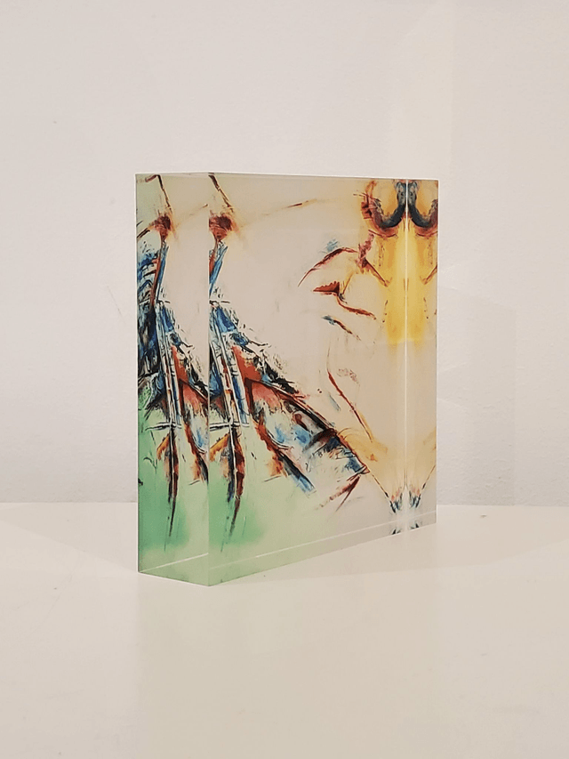 Impression sur verre acrylique - Eclosion