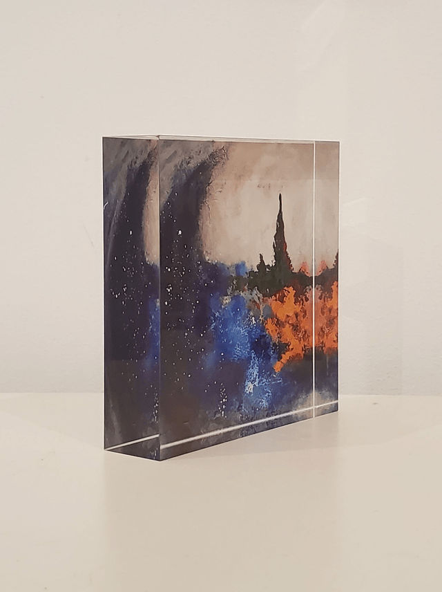 Impression sur verre acrylique - Evolution
