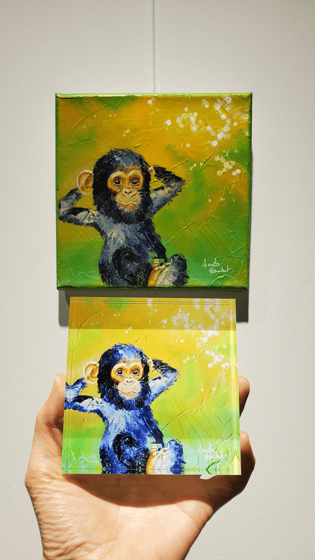 Impression sur verre acrylique - Take it easy