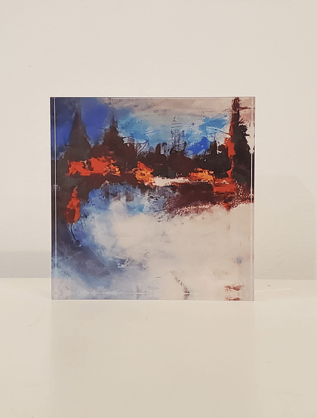 Impression sur verre acrylique - Nouveau monde